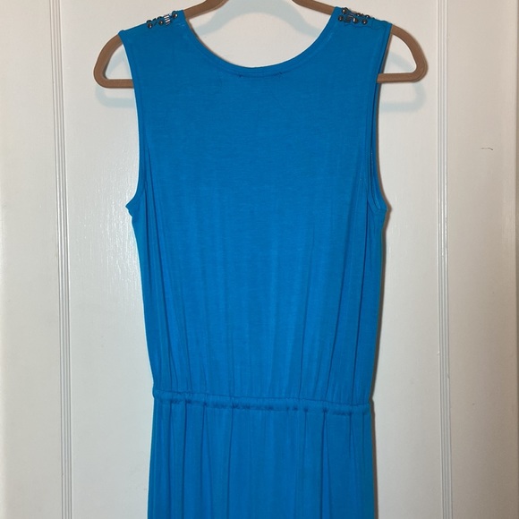 Large Kyle by Kyle Richards Sleeveless Aquamarine Maxi Dress - Picture 12 of 16